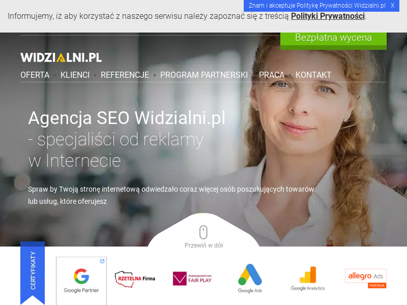 Widzialni.pl spółka z ograniczoną odpowiedzialnością sp. k. 